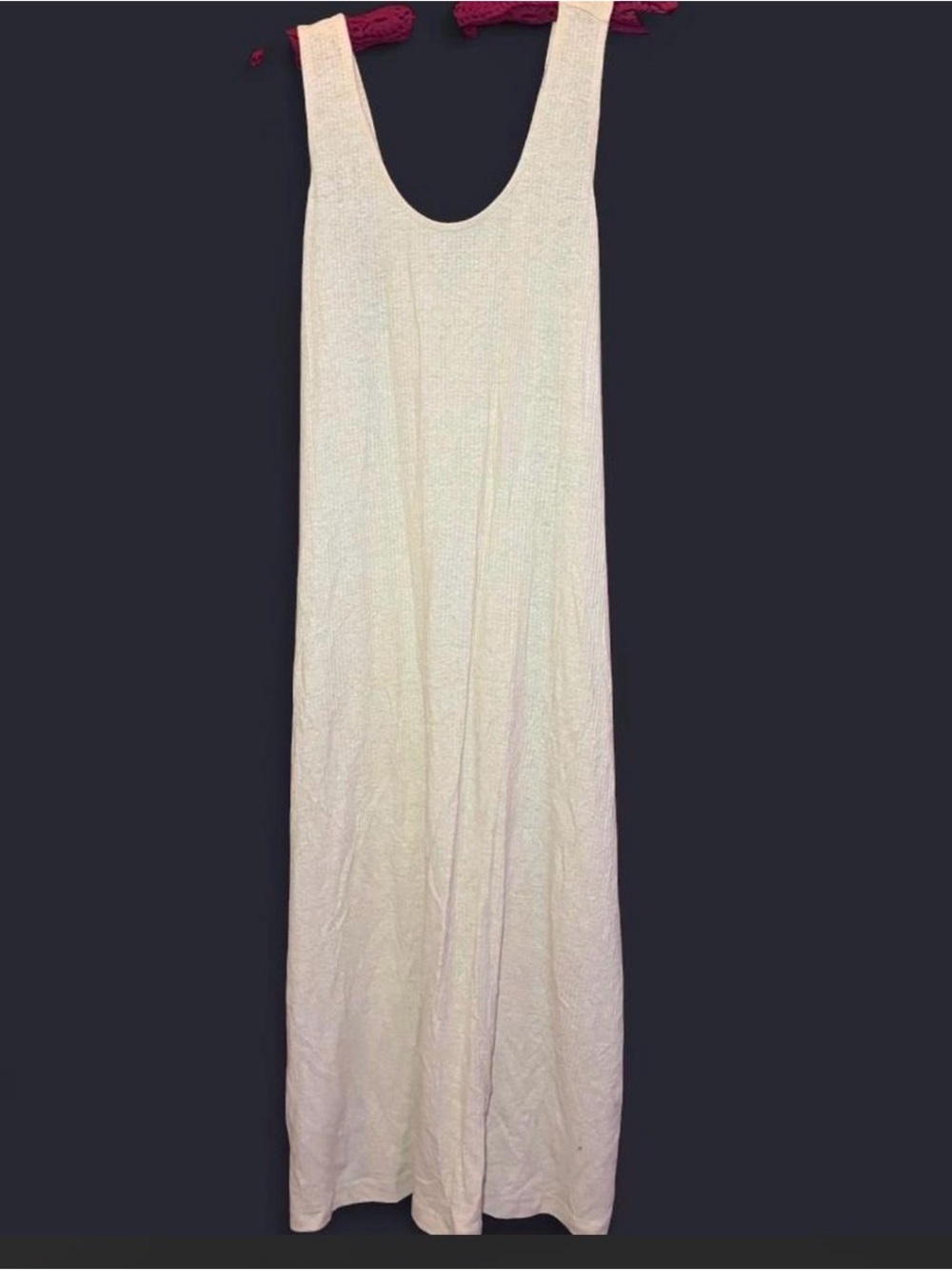 Old Navy Cream Scoop-Neck Maxi Dress